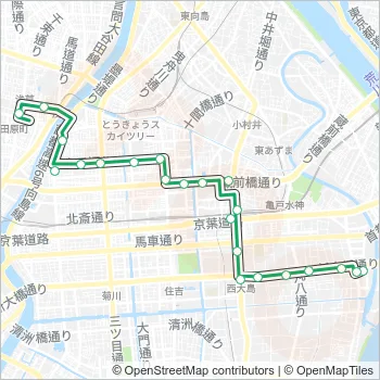草２４ Bus Line Map