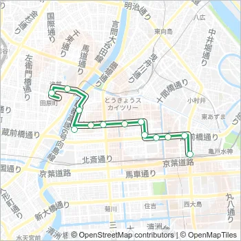 草２４ Bus Line Map