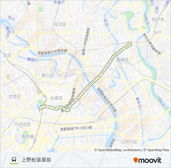 草３９ Bus Line Map