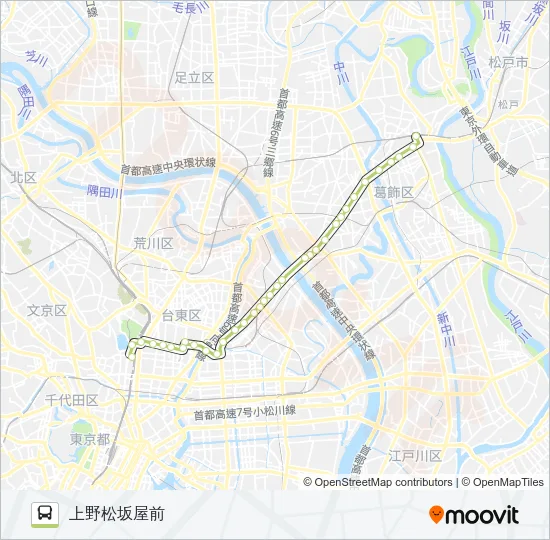 草３９ バスの路線図