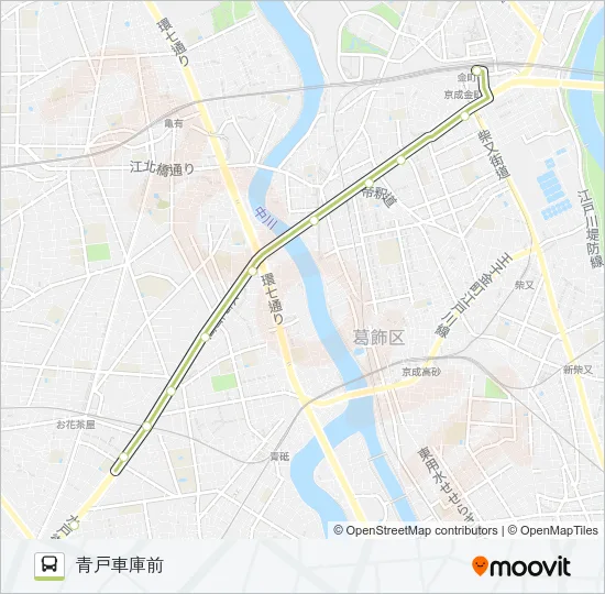 草３９ Bus Line Map