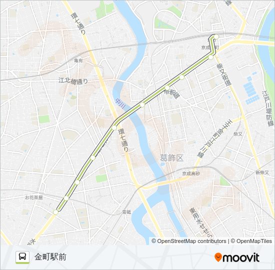 草３９ Bus Line Map