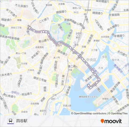 都０３ バスの路線図