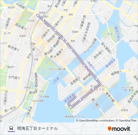 都０３ バスの路線図