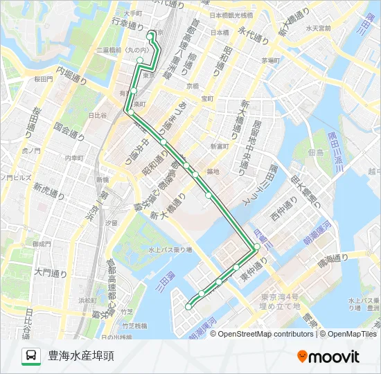 都０４ バスの路線図