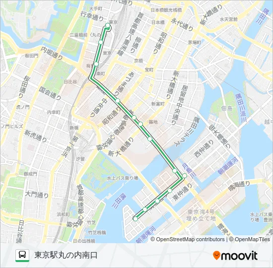 都０４ バスの路線図