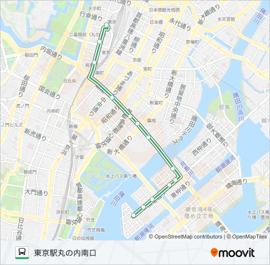 都０４ バスの路線図