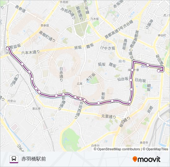 都０６ バスの路線図