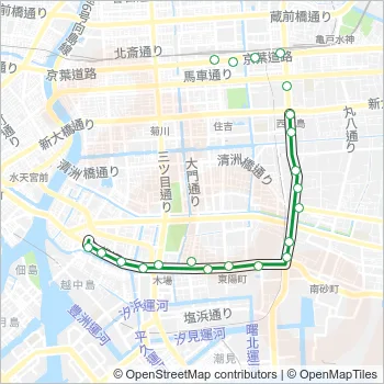 都０７ Bus Line Map