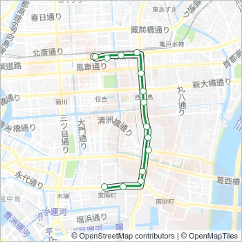 都０７ Bus Line Map