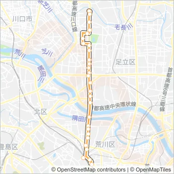里４８ Bus Line Map