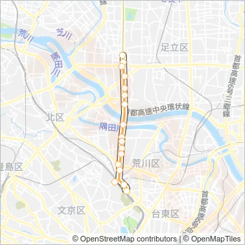 里４８ Bus Line Map