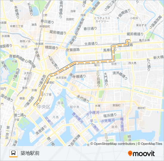 錦１１ bus Line Map