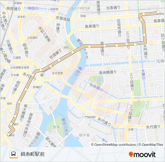 錦１１ Bus Line Map