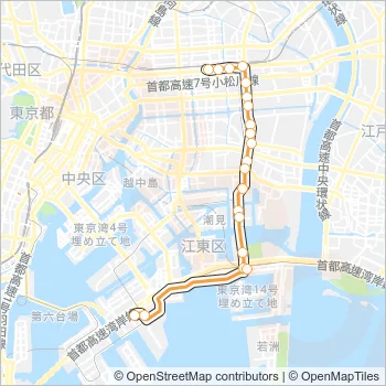 錦１８ Bus Line Map