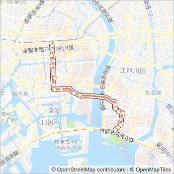 錦２２ Bus Line Map