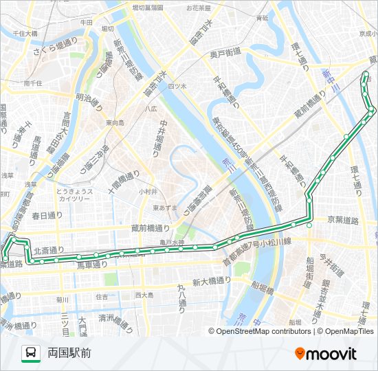 錦２７ Bus Line Map