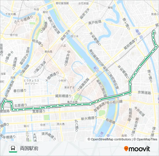 錦２７ Bus Line Map