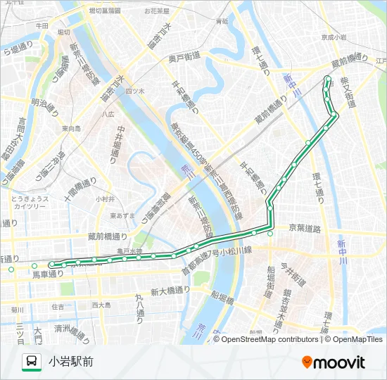 錦２７ Bus Line Map