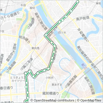 錦３７ Bus Line Map