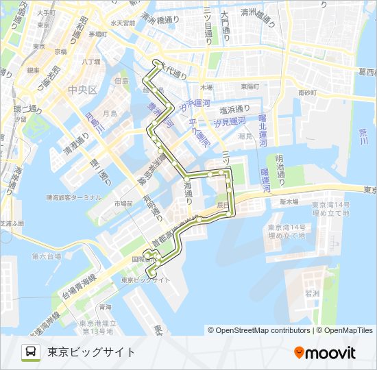 門１９ Bus Line Map