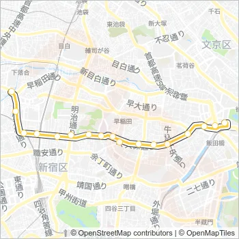 飯６２ Bus Line Map