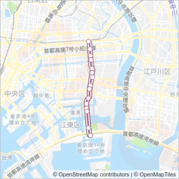 急行０５ Bus Line Map