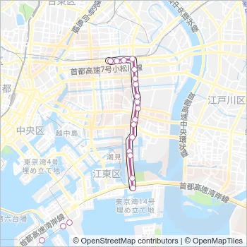 急行０５ Bus Line Map