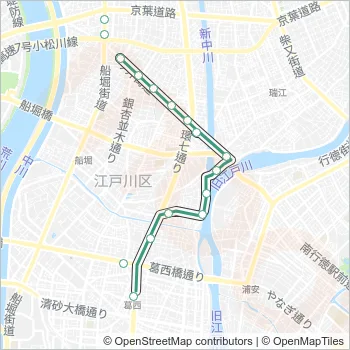 新小２２ Bus Line Map