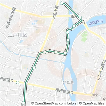 新小２２ Bus Line Map