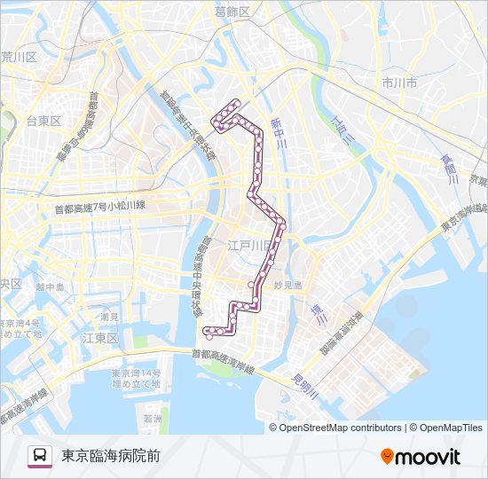 新小２９ Bus Line Map