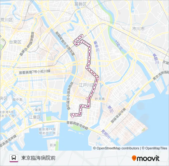 新小２９ Bus Line Map