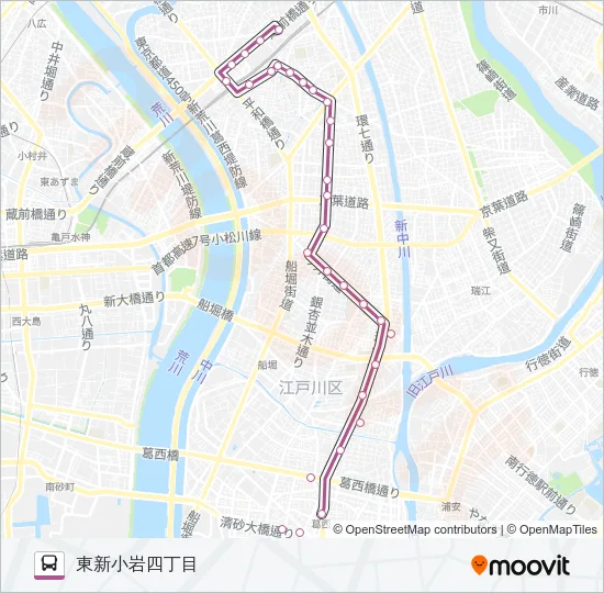新小２９ Bus Line Map