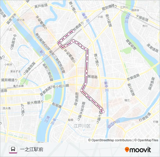 新小２９ Bus Line Map