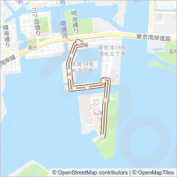 木１１甲 Bus Line Map