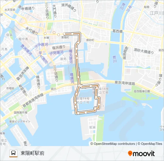木１１甲 Bus Line Map