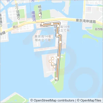 木１１甲 Bus Line Map