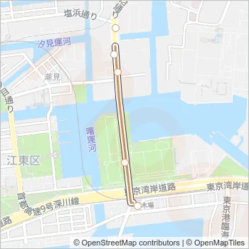 木１１甲 Bus Line Map