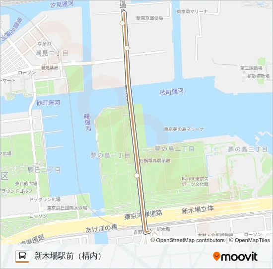 木１１甲 Bus Line Map