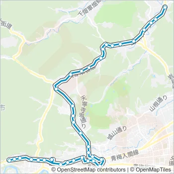 梅７４甲 Bus Line Map