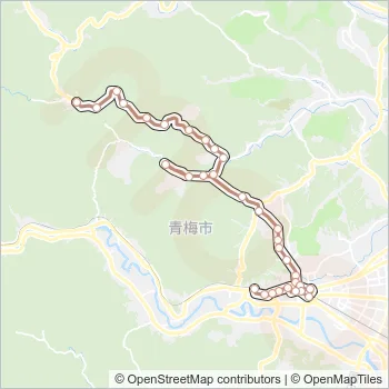 梅７６甲 Bus Line Map