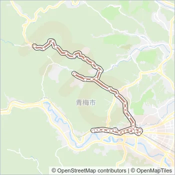 梅７６甲 Bus Line Map