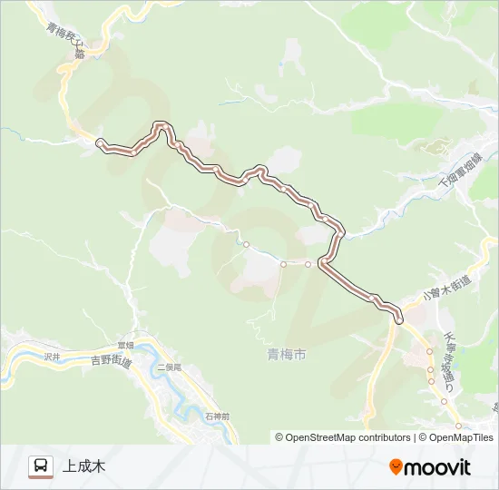 梅７６甲 Bus Line Map