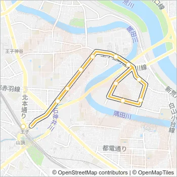 王４０丙 Bus Line Map