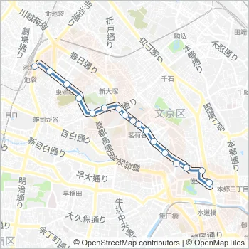 都０２乙 Bus Line Map