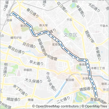 都０２乙 Bus Line Map