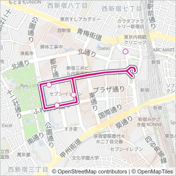 ＣＨ０１ Bus Line Map