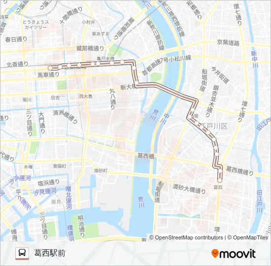ＦＬ０１ バスの路線図