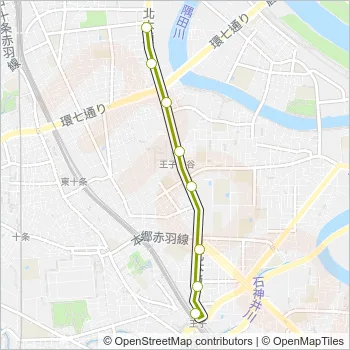 王４０出入 Bus Line Map
