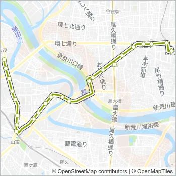 王４０出入 Bus Line Map